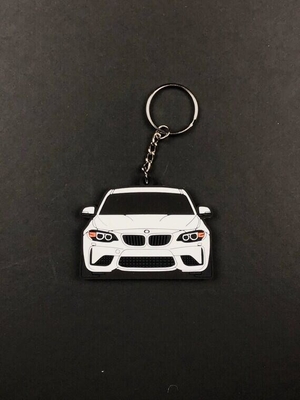 La chaîne principale en caoutchouc molle de PVC de BMW E92 M3 a adapté le logo aux besoins du client promotionnel de cadeau