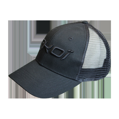 Logo brodé sur mesure à 6 panneaux bord plat équipé chapeau confortable dur pour camionneur
