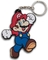 Logo fait sur commande de Super Mario de PVC de clé de chaîne de bande dessinée de couleur durable de la chaîne principale PMS
