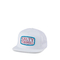 Blanc salé de rodéo de chapeau de Snapback d'hommes d'OEM avec Logo Patch Designer Hats tissé