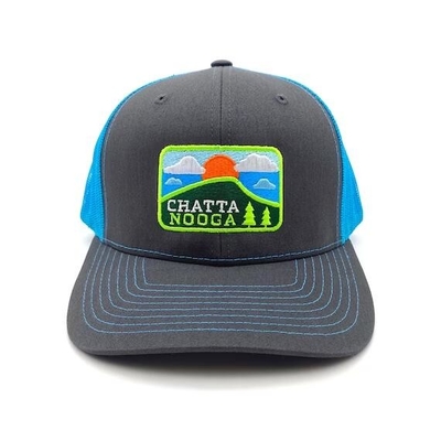 Chattanooga Fall Trees Lookout Mountain Chapeau à logo brodé avec ceinture réglable Sweatband en coton