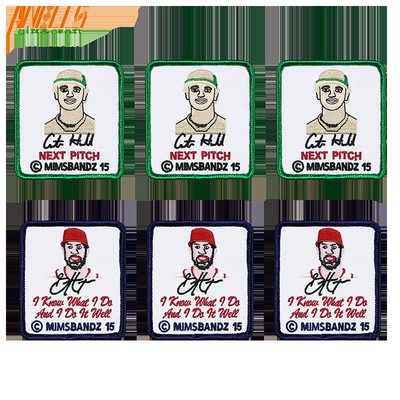 Emblème de broderie de conception personnalisée pour chapeau de baseball OEM ODM