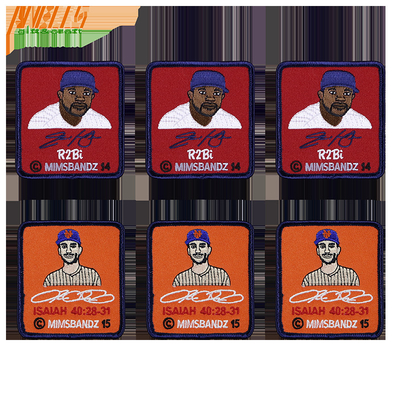 Emblème de broderie de conception personnalisée pour chapeau de baseball OEM ODM