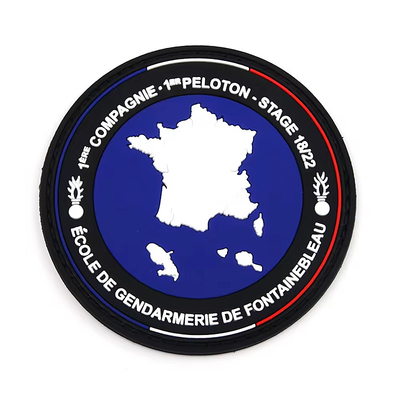 Des patchs personnalisés pour les pompiers / des patchs de chapeau avec des couleurs vives 4 mm
