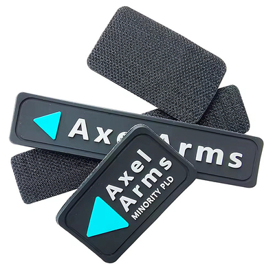 Parche en PVC écosystémique imperméable à l'eau Logo de vêtements personnalisé Parche moral 4 mm