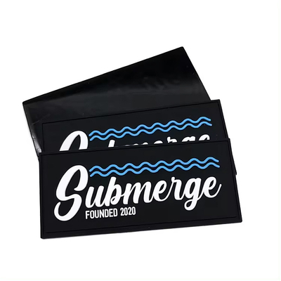 Le patch de moralité en PVC imperméable à l'eau personnalisé avec un design écologique