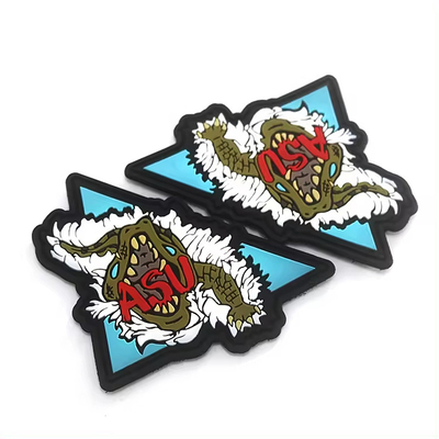Le patch de moralité en PVC imperméable à l'eau personnalisé avec un design écologique