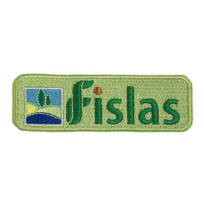 Emblème brodé personnalisé Velcro patchs de dos pour jeans et vestes