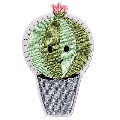 OEM ODM Patch brodé sur mesure avec bordure coupée par la chaleur et couture à l'arrière