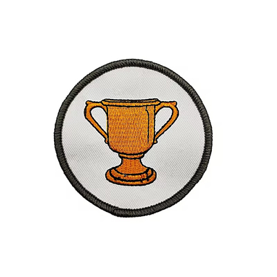 Broderie à la chaudière personnalisée Petit patch mignon Fer sur chapeau Patches pour chapeau de camionneur