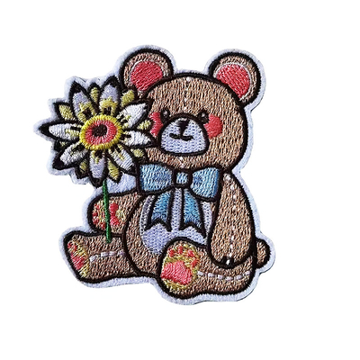 Cartoon Badge Letter Embroidery Animal Iron O Patches sur les vêtements en gros couture personnalisée patches bricolage pour jeans