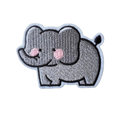 Emblèmes brodés en gros Emblème de chapeau de camionneur sur mesure Fer sur tissu réfléchissant Emblème de chapeau pour vêtements