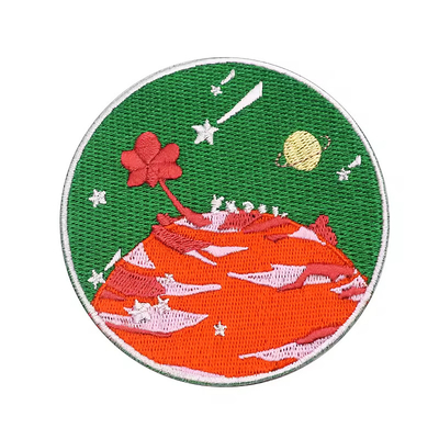 Transfert de chaleur patch fer sur les vêtements de broderie patch logo personnalisé concepteur de presse patches de broderie