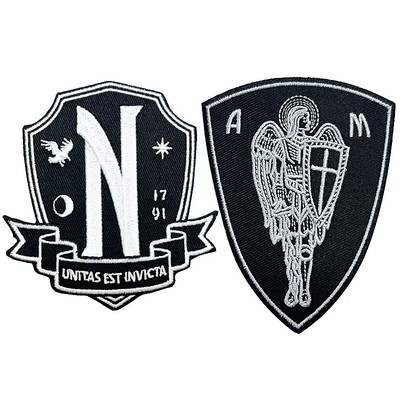 Logo brodé/imprimé Patchs de broderie personnalisés en fer sur les accessoires personnalisés