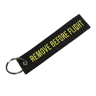 130*30mm Design de logo de porte-clés rouge personnalisable pour le logo B2B
