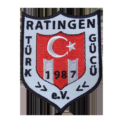 Expédition rapide Patch de broderie en tissu rond pour la promotion cadeau design personnalisable