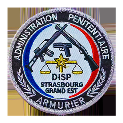 Logo personnalisé avec support de patch tissé pour les vêtements