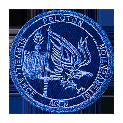 Logo personnalisé avec support de patch tissé pour les vêtements