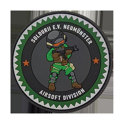 Logo personnalisé Fer sur vêtement PVC patchs Durable et parfait pour les vêtements professionnels