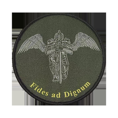 Taille personnalisée Patches de logo brodés Options pour la marque personnalisée
