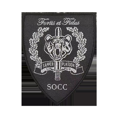 Chapeau de designer de luxe Vêtements tissés Patch Adhésif Badge Tactique Patches Logo personnalisé Patch