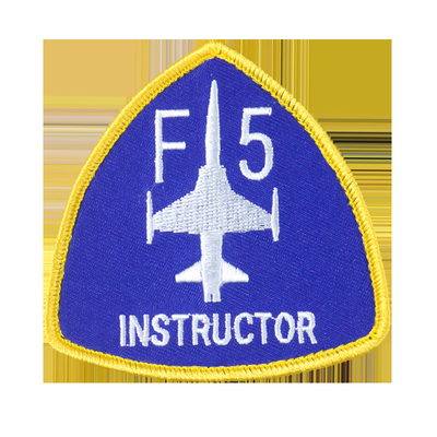 Logo personnalisé Fer sur patchs Full Embroidery Patches pour les vêtements