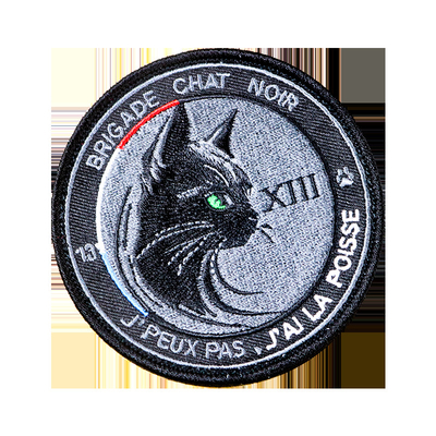 Logo personnalisé Fer sur patchs Full Embroidery Patches pour les vêtements