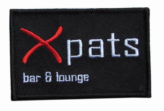 Fer sur des sports drôles brodés des VIDÉOS XVIDEOS de Logo Patches Twill Felt X