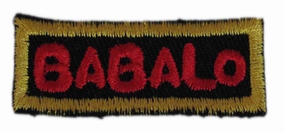 Fer sur des sports drôles brodés des VIDÉOS XVIDEOS de Logo Patches Twill Felt X