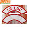 Le moral Hook Loop LE LUC Custom a brodé le logo adapté aux besoins du client par correction pour l'uniforme
