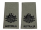 Frontière militaire de Merrow de tissu de sergé de correction de broderie de panneaux d'épaulette