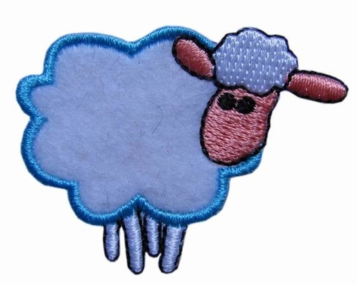 Fer animal de forme à la frontière de coupe de la chaleur de correction de broderie pour l'habillement