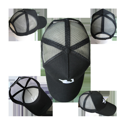 Panneau Mesh Snapback Sports Caps Embroidered Logo Hat des hommes 5 56cm - 58cm