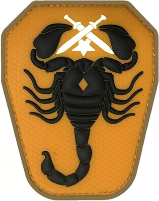 Correction tactique de corrections de PVC de moral d'armée militaire faite sur commande en caoutchouc de scorpion