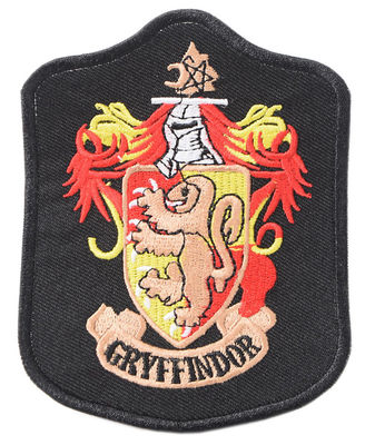 Le logo PMS de GRYFFINDOR colorent le fer fait sur commande de corrections de broderie sur PMS
