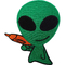 L'étranger a brodé le fer sur UFO Martian Badge For Jacket de l'espace de la NASA de corrections