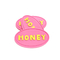 Correction plate Honey Logo For Clothes Hats de PVC de 3M Glue Rubber Morale