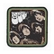 The Beatles Woven Iron Patches Rubber Soul Album Band Logo taille personnalisée