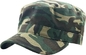 Chapeau d'armée personnalisé Chapeau de style militaire de base 100% de coton respirant Plain Flat Top Twill