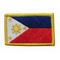 Couleurs de la correction 9 de broderie de frontière de Merrow de drapeau de Philippines
