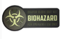Écologique fait sur commande de corrections de moral de PVC de Biohazard de relief/logo 3D de Debossed 2D